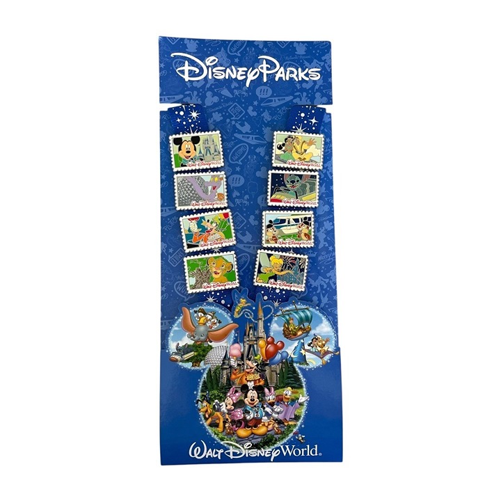 Walt Disney World Magic Kingdom Epcot Tinker Bell Figment Deluxe Starter Pin Set