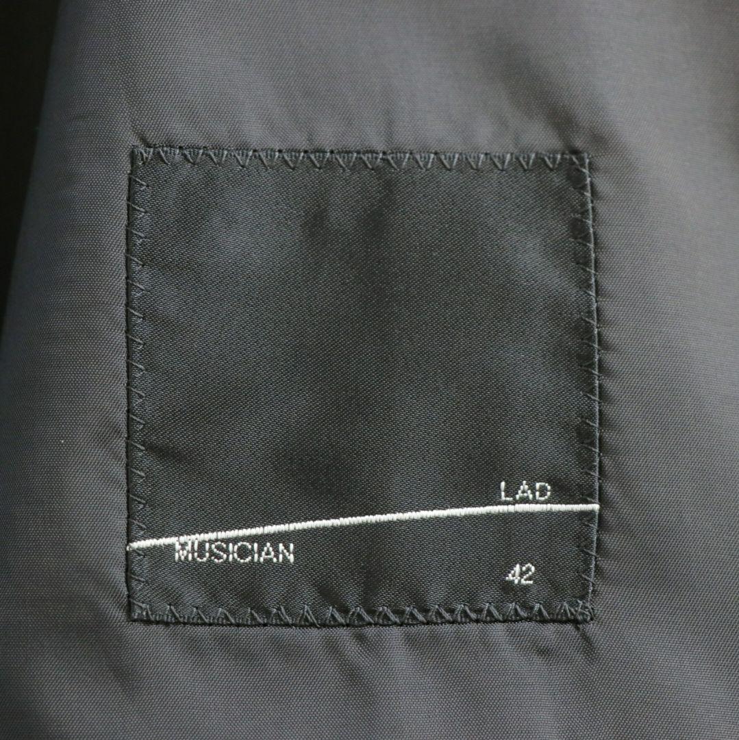 LAD MUSICIAN 22SS VEST JACKET Size 42 Black