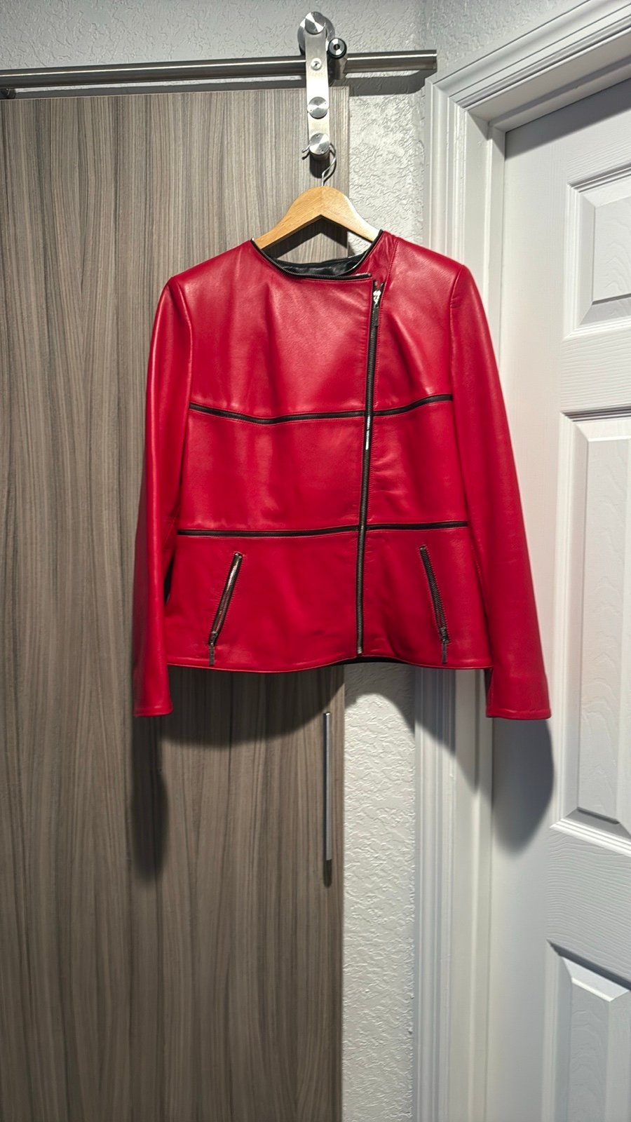 Leather Jacket size L