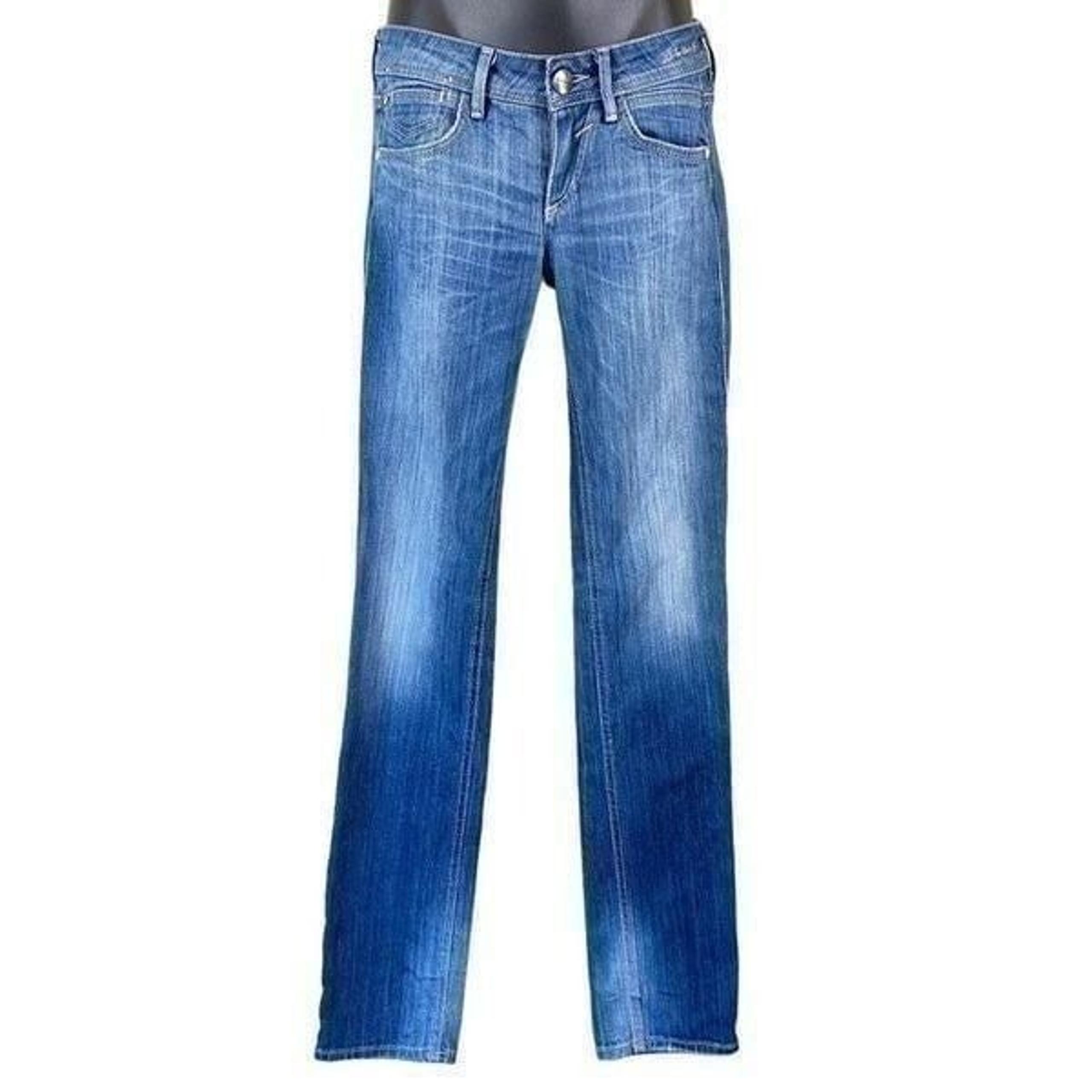Vintage GAS Distressed Darline Rs Straight Jeans