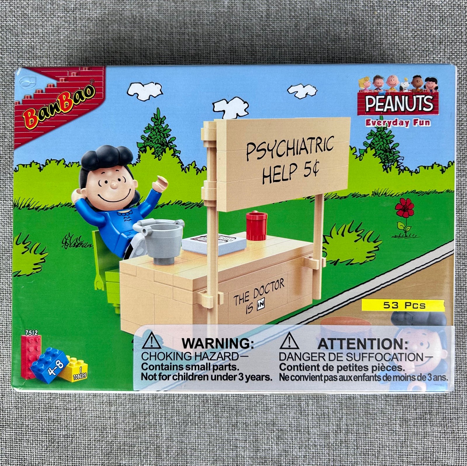 BanBao Building Blocks Peanuts Lucy 7512