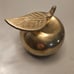 Vintage Apple Decor Lot Brass,glass,stone Lot Of 4