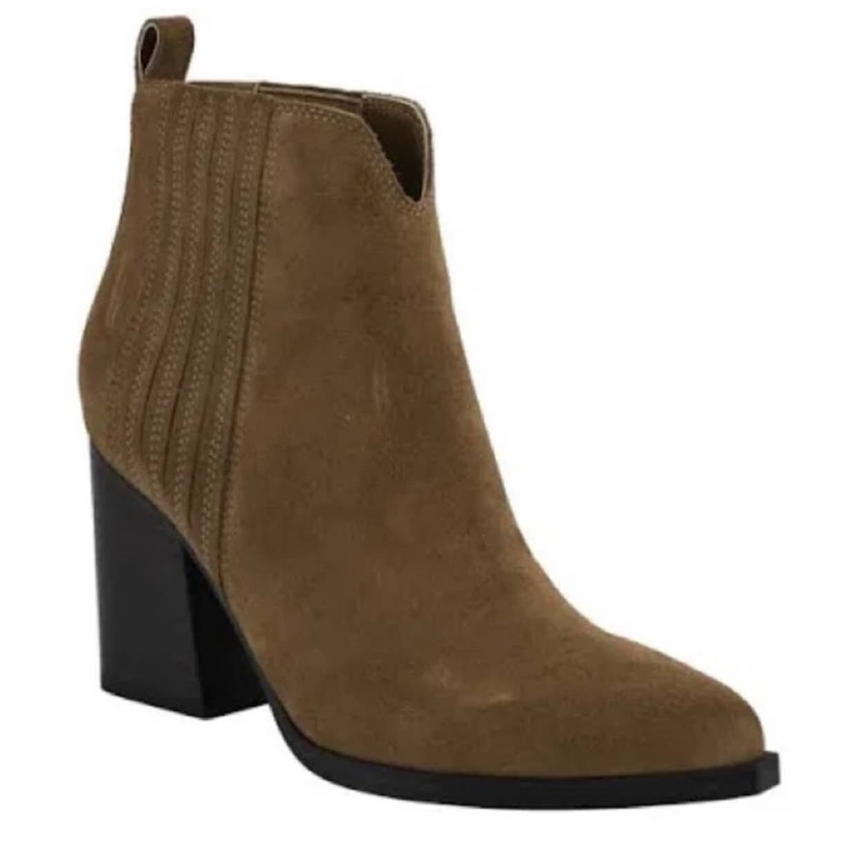 Marc Fisher Brown Maree Bootie Size 10 NWOB