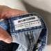 One Teaspoon Bandits High Waist Short Blue Society Cut-off Jean Shorts Size 24