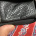 SOPRANO Pebbled Leather Zip Around LONG Wrist Wallet
