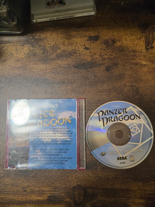 Disc Only Authentic Panzer Dragoon Sega Saturn Tested/Working