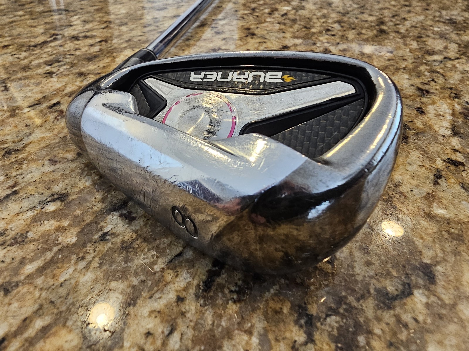 RH 2009 TaylorMade Burner 1.0 8-Iron TaylorMade 85 Regular Flex Steel Shaft