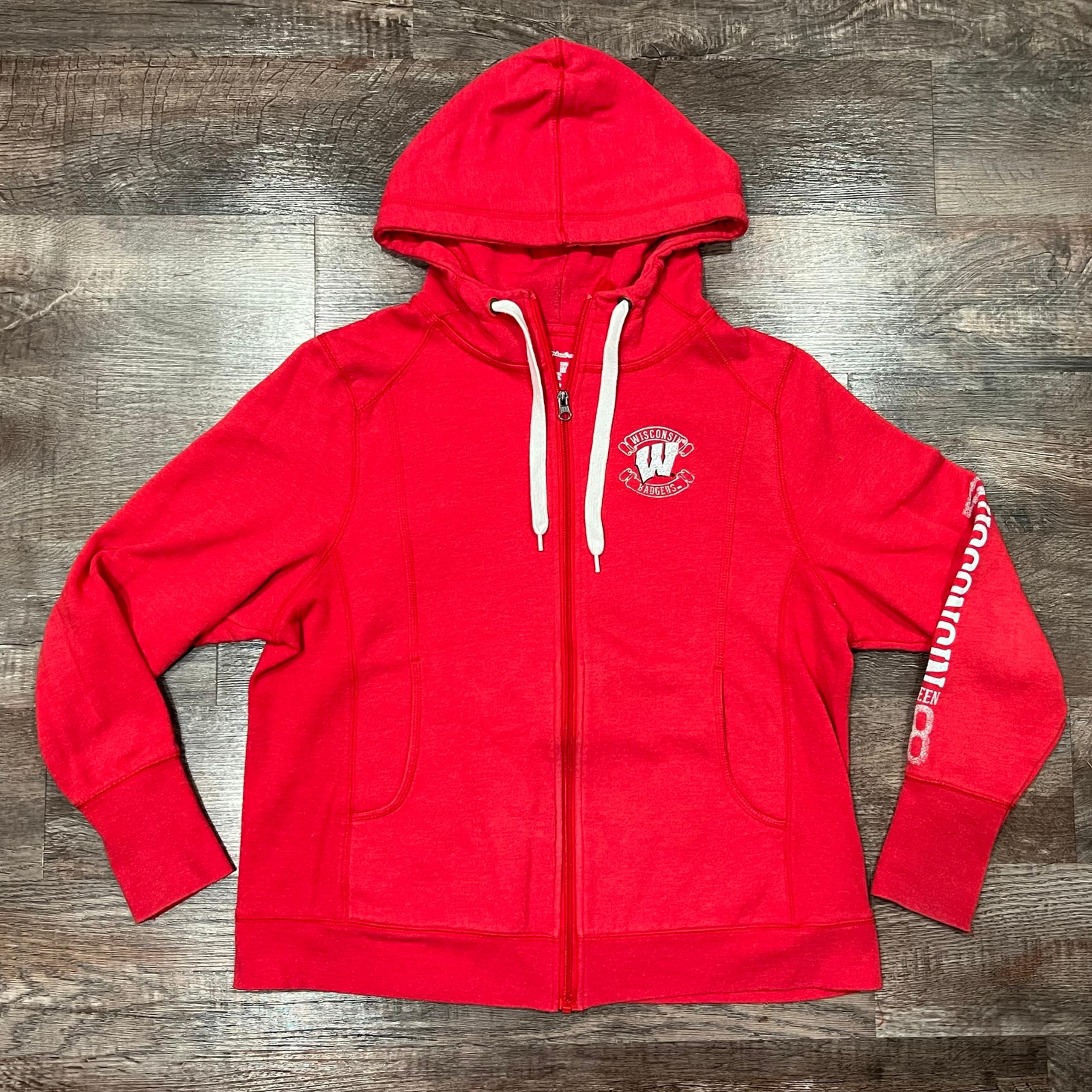 Wisconsin Badgers Champion Full Zip Sweatshirt