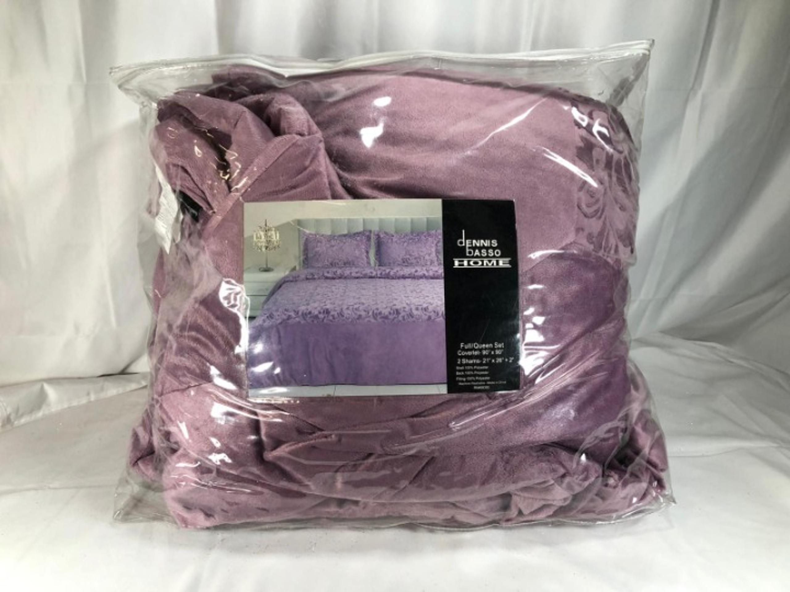 Royal Ivy Sheared Mink FL/QN Comforter - Dennis Basso