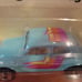 V.W. Bug, #65 VHTF 1st Issue, Turquoise, Basic Black Walls, 1989 Hot Wheels