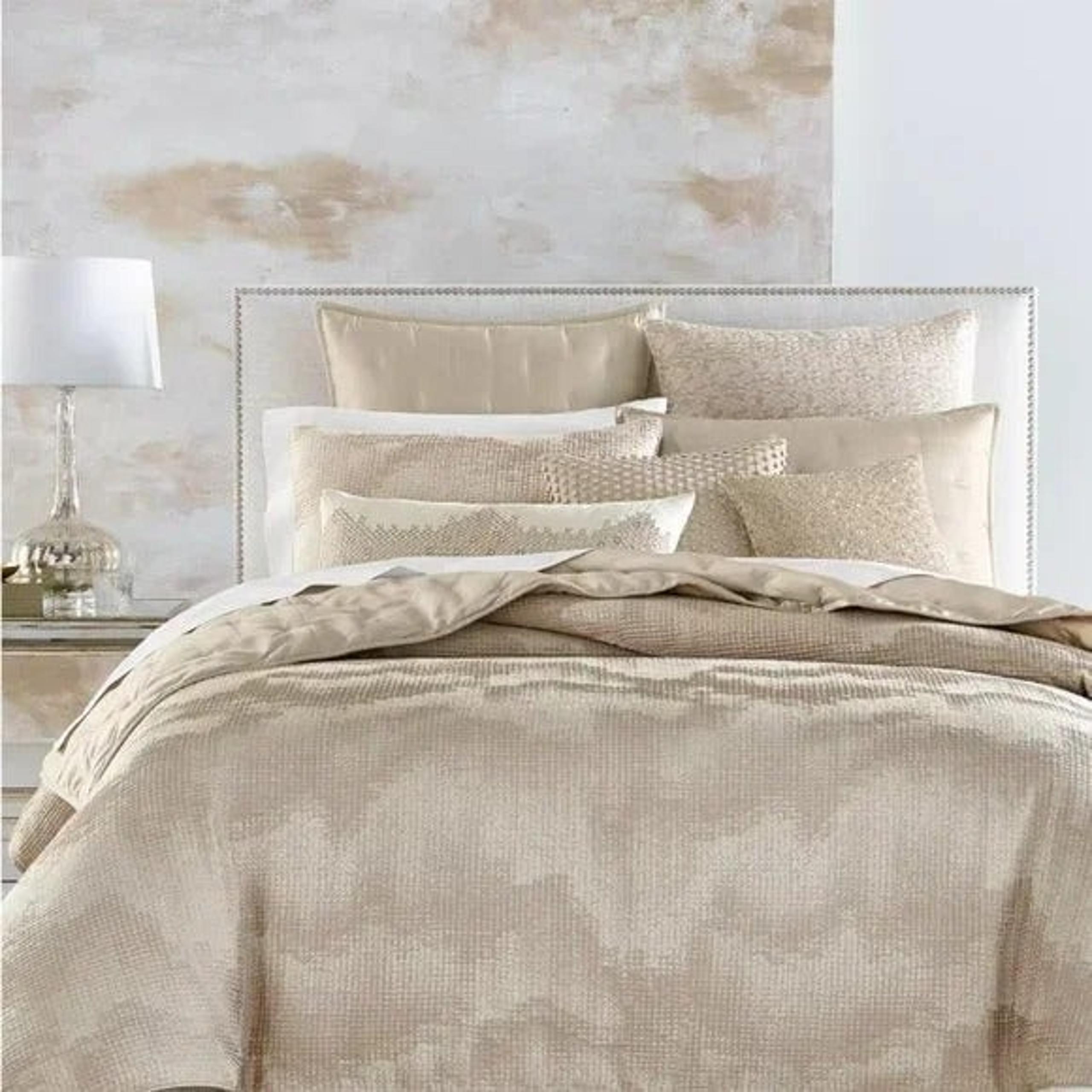 Hotel Collection Highlands KING Duvet Cover Taupe