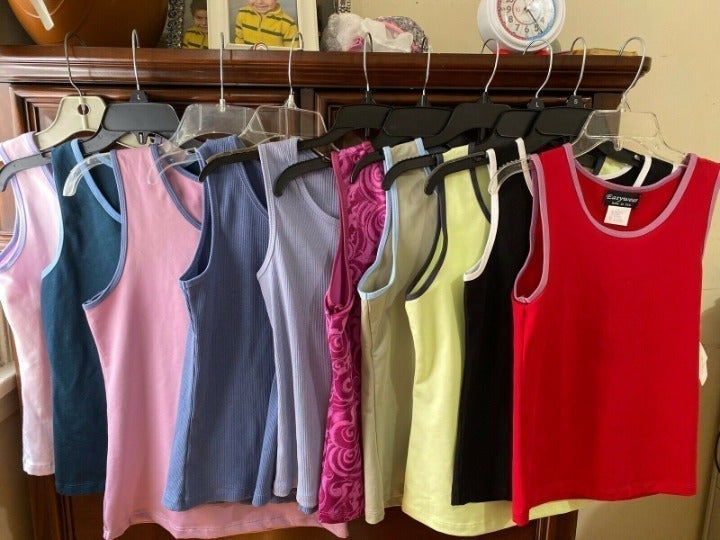 Wholesale lot of 24 Juniors Active Tank Tops