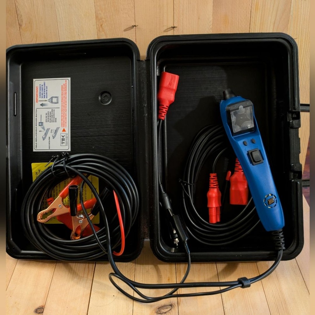 Power Probe 3 s Blue Automotive Circuit Tester with Red Clips
