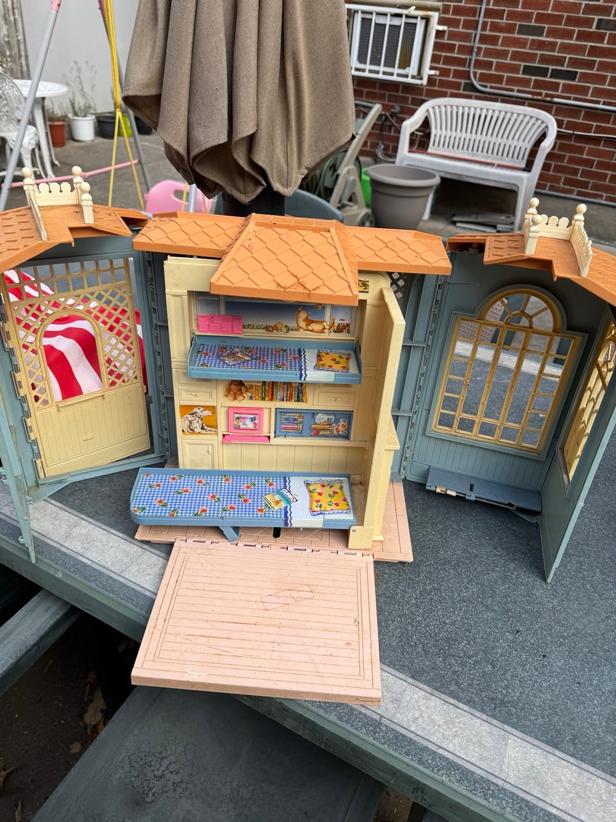 Barbie Mattel 1988 vintage cottage house