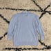 Lauren Ralph Lauren Blue Modal Silk Collared Sweater