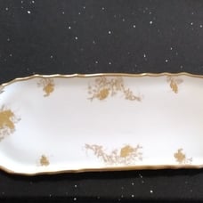 Antique Hammersley England XLARGE Serving Vanity Trinket Tray