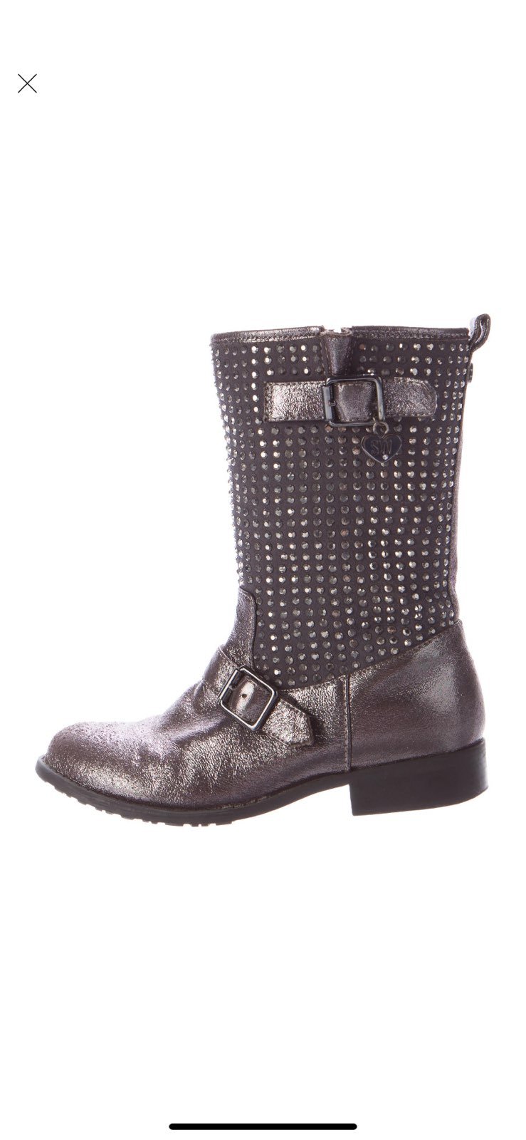 Stuart weitzman embellished girls boots