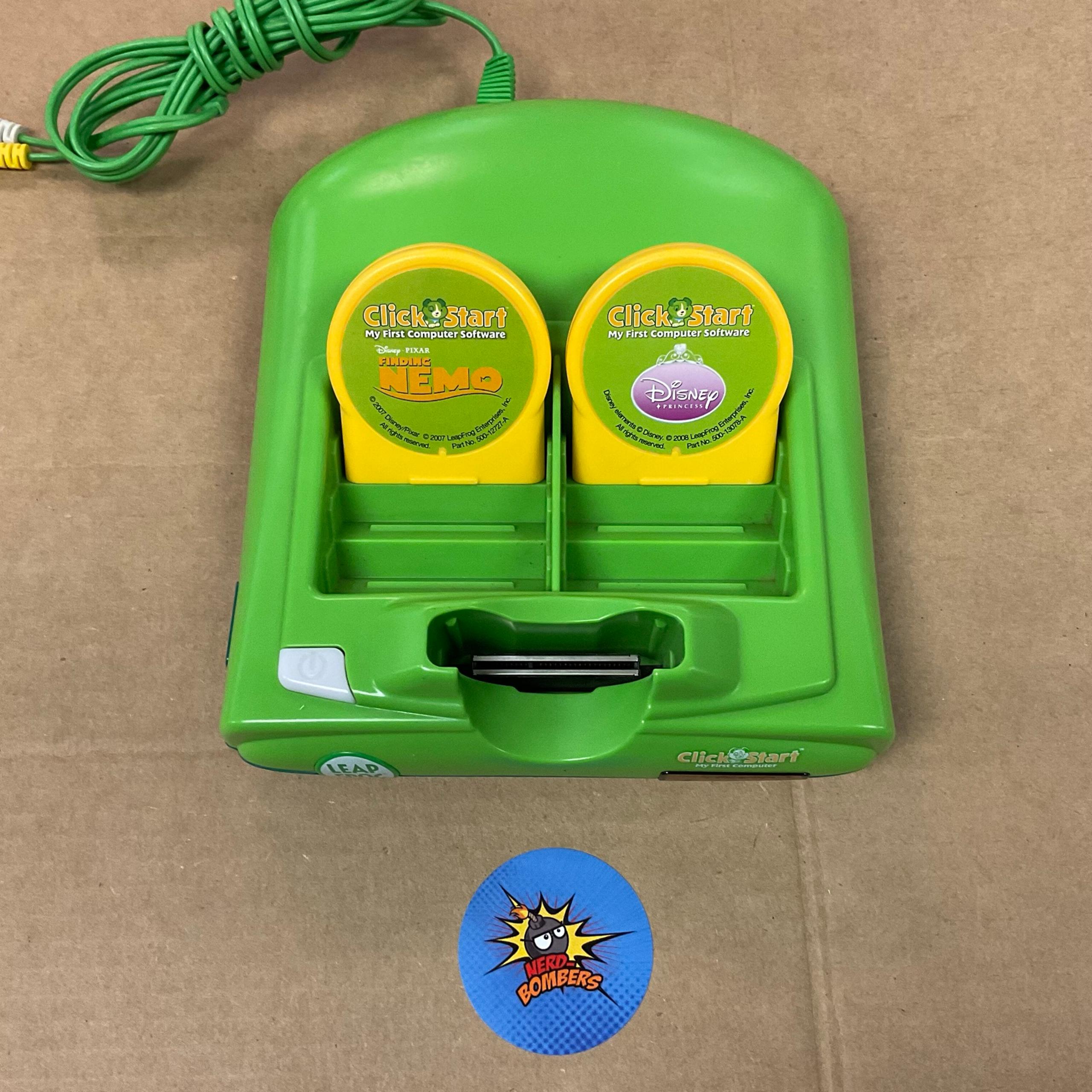 Leap Frog Click Start My First Computer Console w/ 2 Games