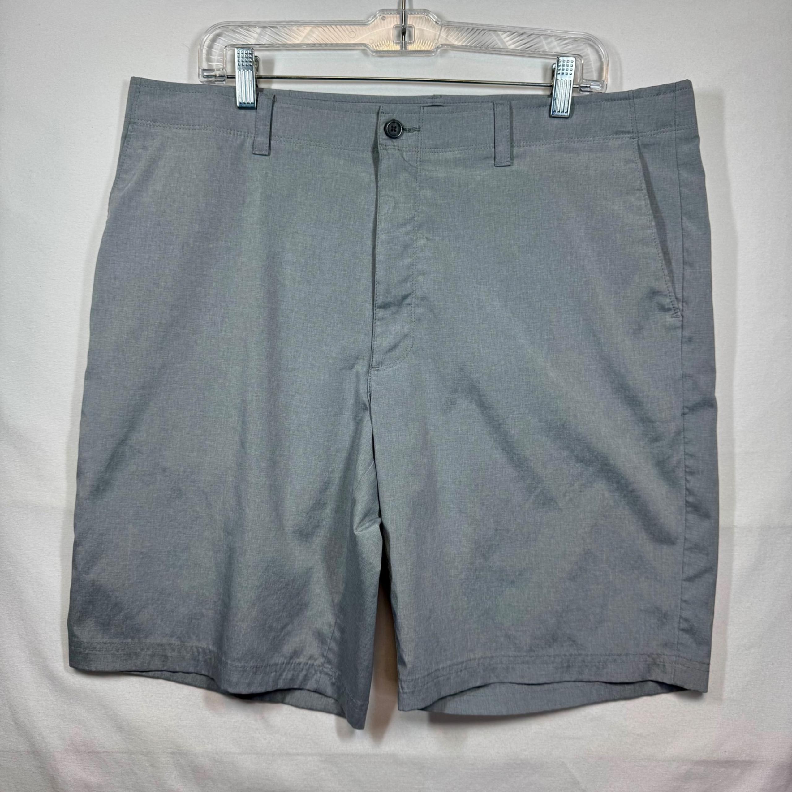 Nicklaus Golf Shorts Moisture Wicking Lightweight Gray Mens Size 38