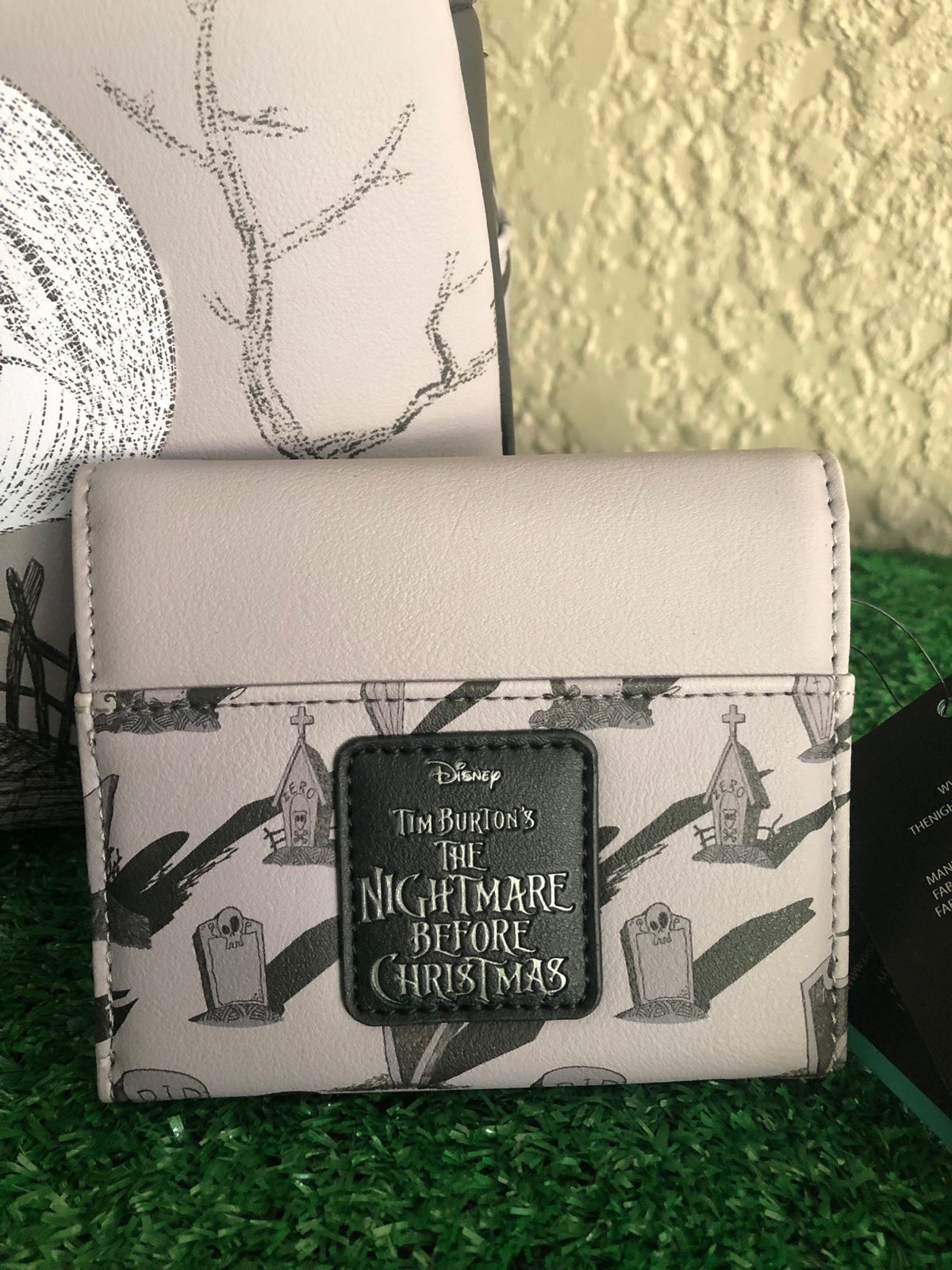 Loungefly Nightmare Before Christmas Zero shops Graveyard Backpack and Wallet Bundle