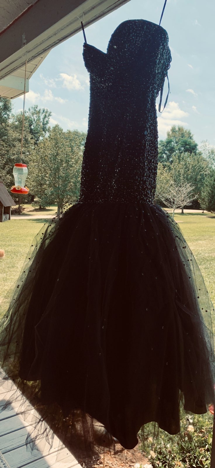 Size 4 black ball gown