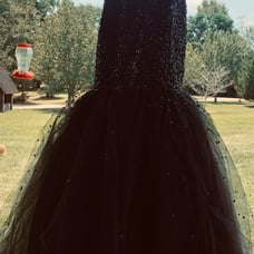 Size 4 black ball gown