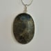 Labradorite Pendant On Sterling Silver 925 17.5” Chain
