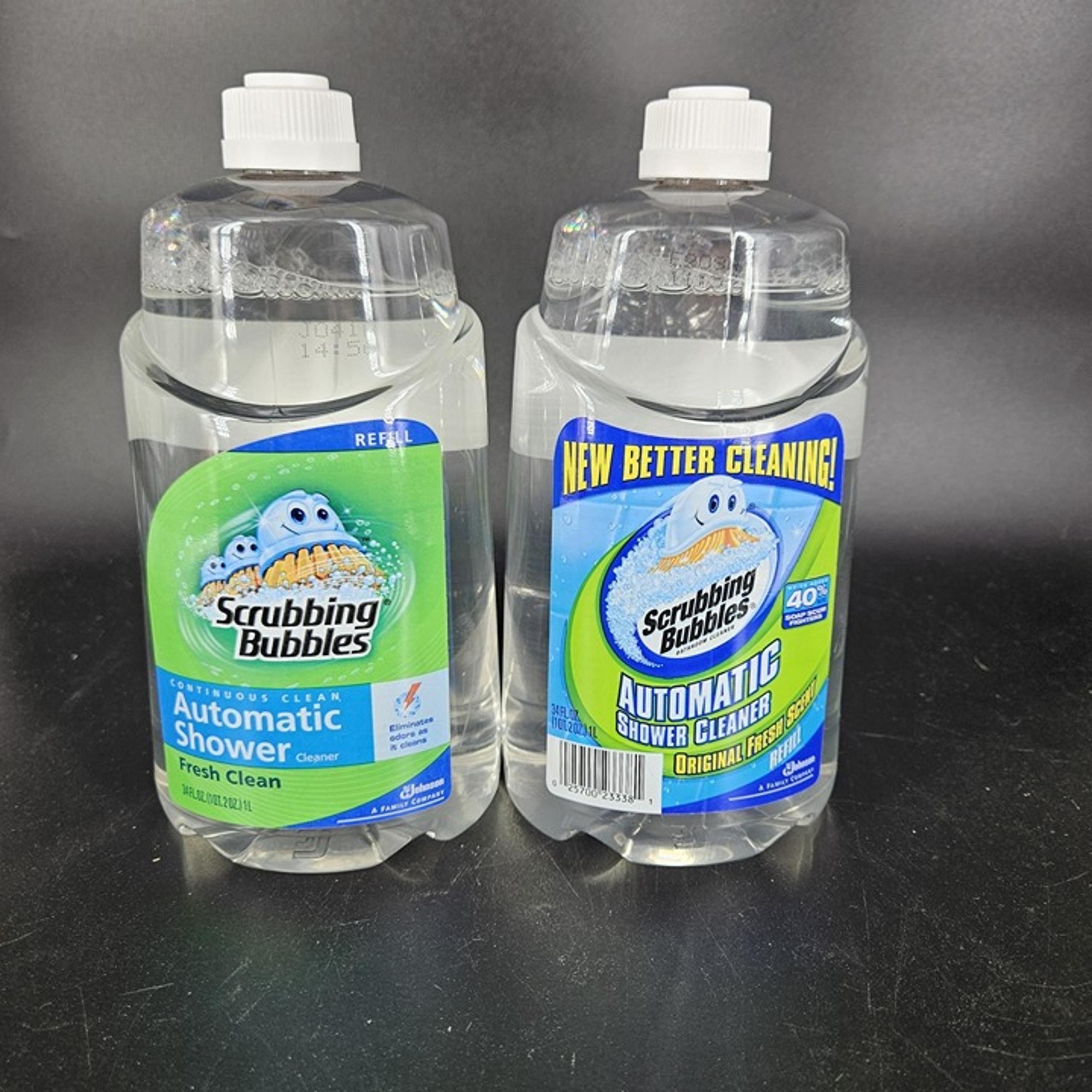 Scrubbing Bubbles Automatic Shower Cleaner Refill 34oz Fresh Clean Original Scen