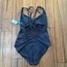 NWT Bleu Rod Beattie Don't Mesh With Me Strappy V-Neck One Piece Swimsuit 14
