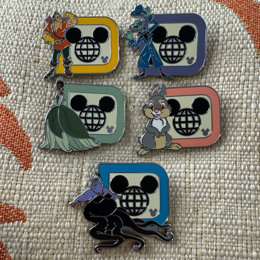 2025 Hidden Mickey Complete Disney World D Set