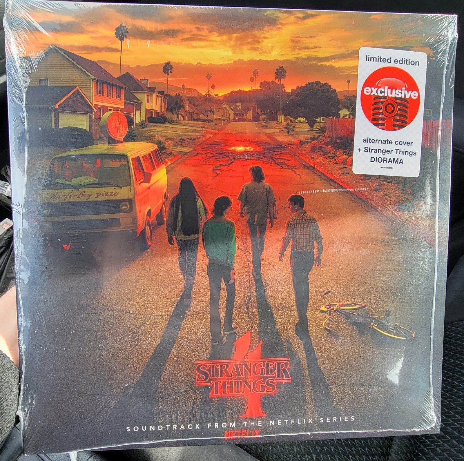 Limited Edition Stranger Things Season 4 Vinyl Record with Calendar