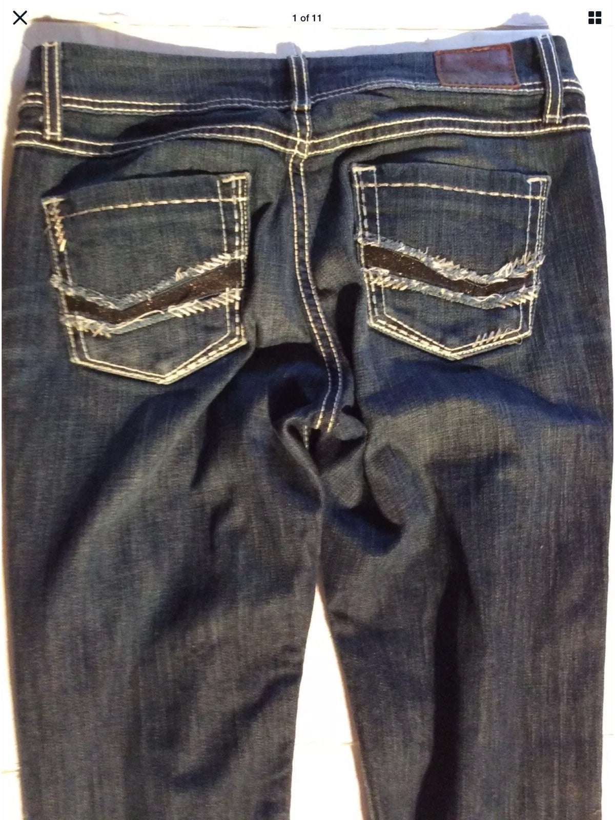 BUCKLE BKE ADDISON CAPRI JEANS 28