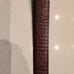 RemoTulliani mens leather alligator print belt. Size 46.