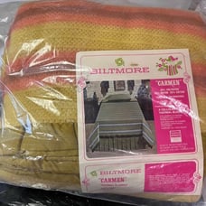 Vintage Biltmore Carmet blanket