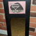 matini bar wall mirror pink black retro she shed club key holder