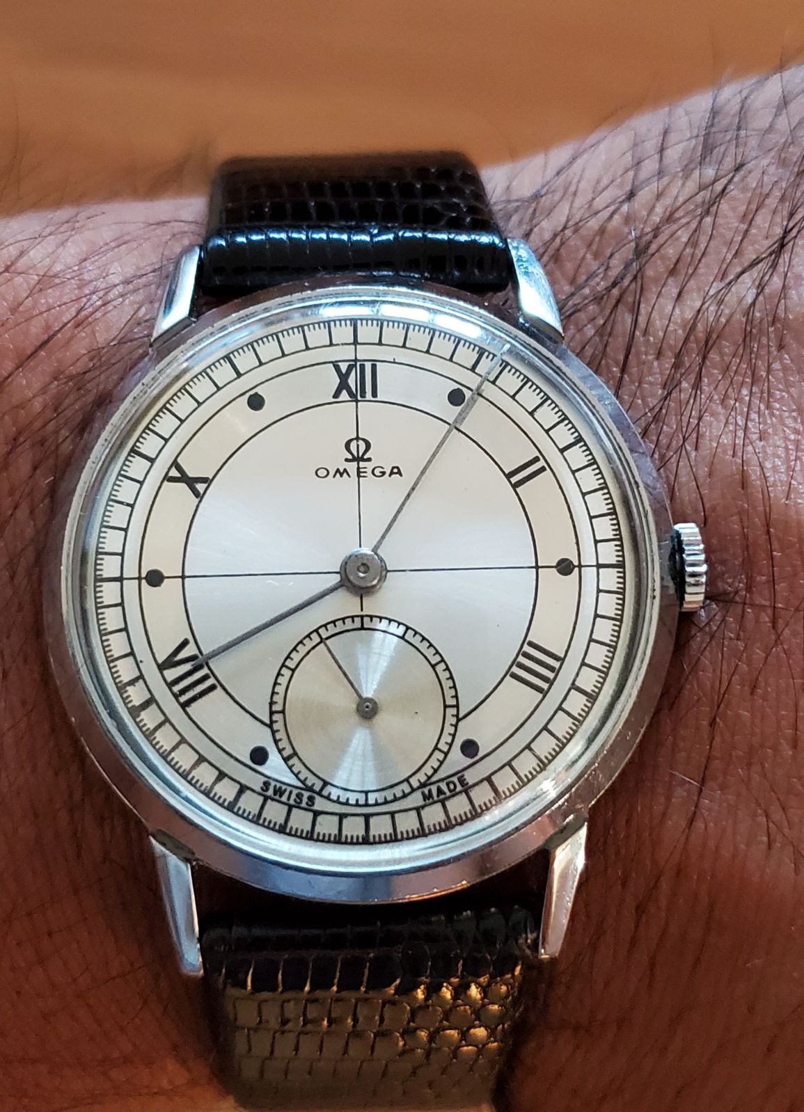 30t2 Omega Watch 37mm Oversize