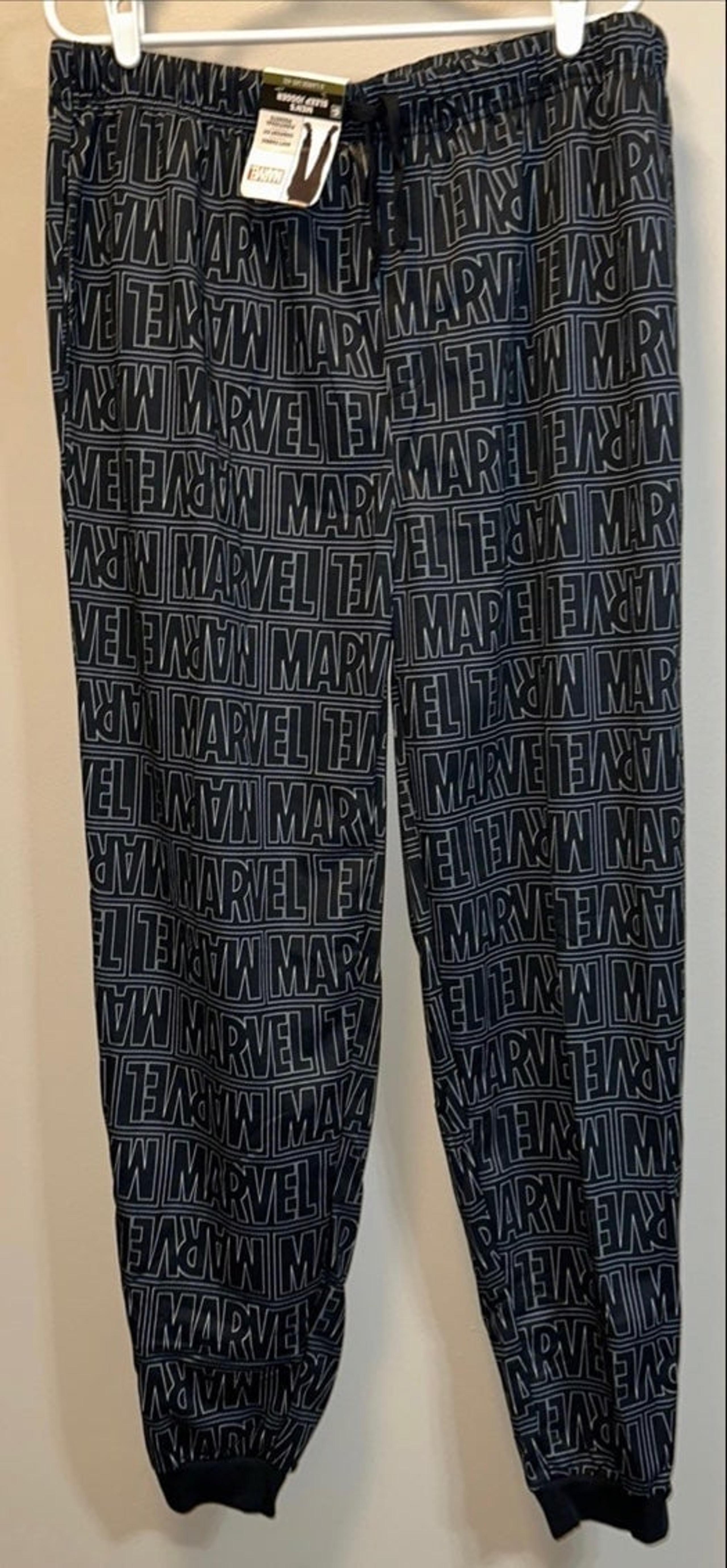 Marvel Mens Sleep Jogger, XL