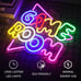 Game Room Large Neon Signs 13.2 x14 Colorful LED ,USB Neon Lights