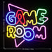 Game Room Large Neon Signs 13.2 x14 Colorful LED ,USB Neon Lights