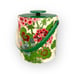 Vintage Ice Bucket With Flowers MCM Mid Century Spring Easter Barware Vinyl Rare