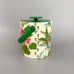 Vintage Ice Bucket With Flowers MCM Mid Century Spring Easter Barware Vinyl Rare