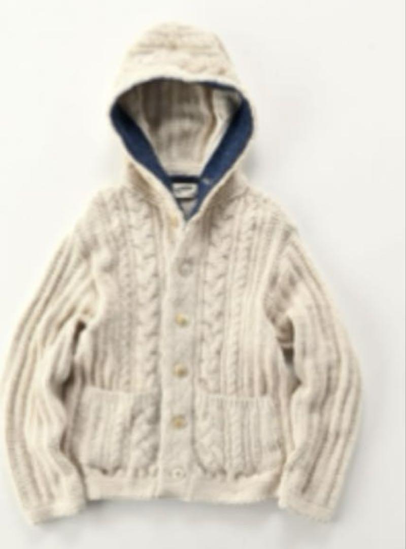 45R WOOL Spun STR Cable Hoodie