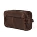 Leather Toiletry bag Brown Color