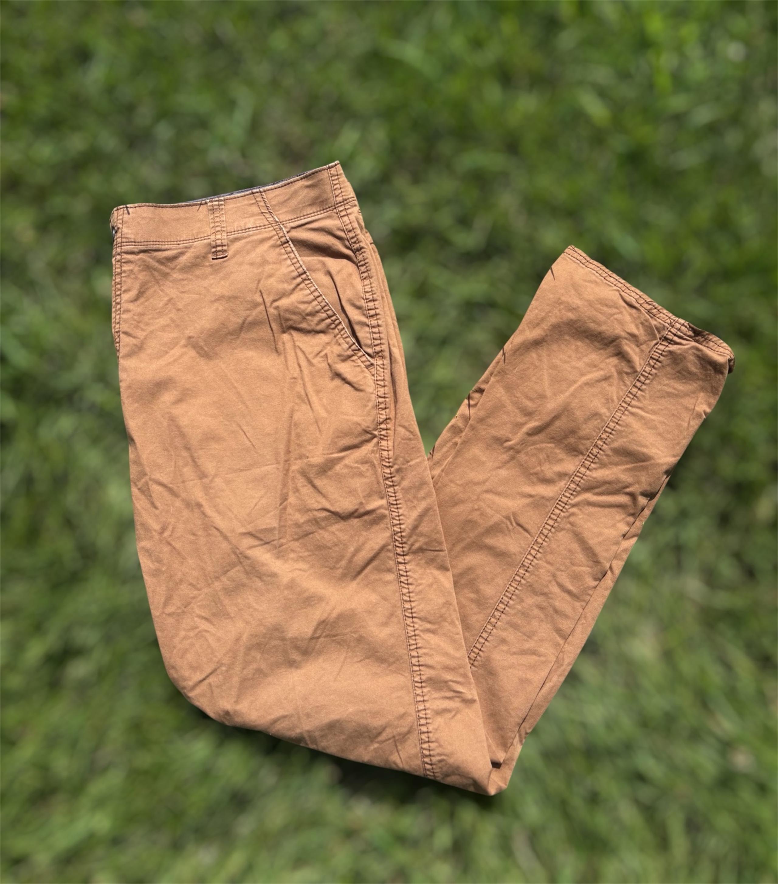 Men’s Denali Brown Khaki Dickies Style Chino Pants American Eagle Style