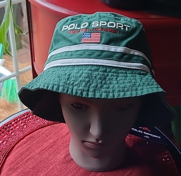 New S/M Polo Ralph Lauren Polo Sport Submariner USA Bucket