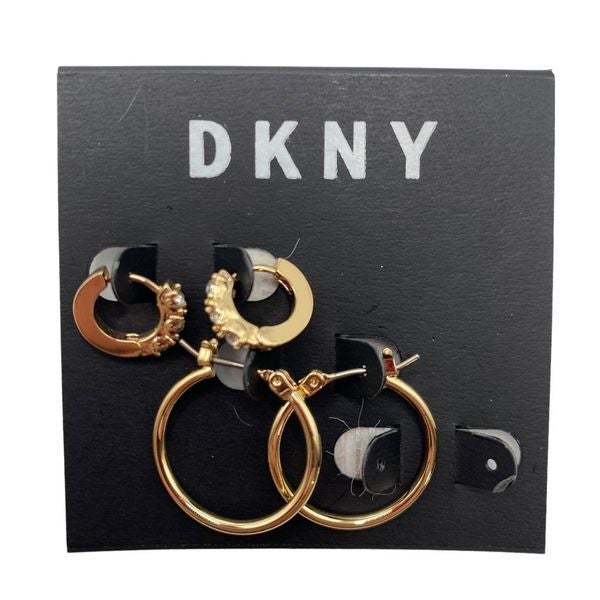 Dkny 2024 hoop earrings