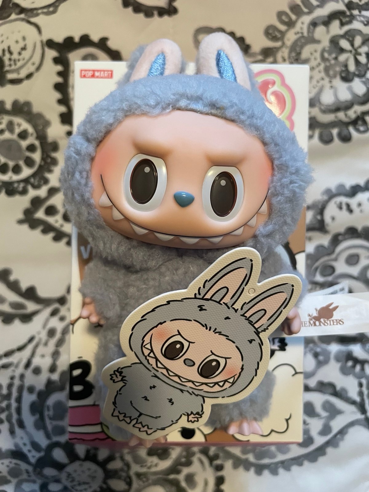 POP MART x LABUBU The Monsters Exciting Macaron ( SEA SALT ) 100% Authentic