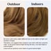 22” golden auburn fish line band halo hair extension