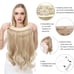 22” golden auburn fish line band halo hair extension