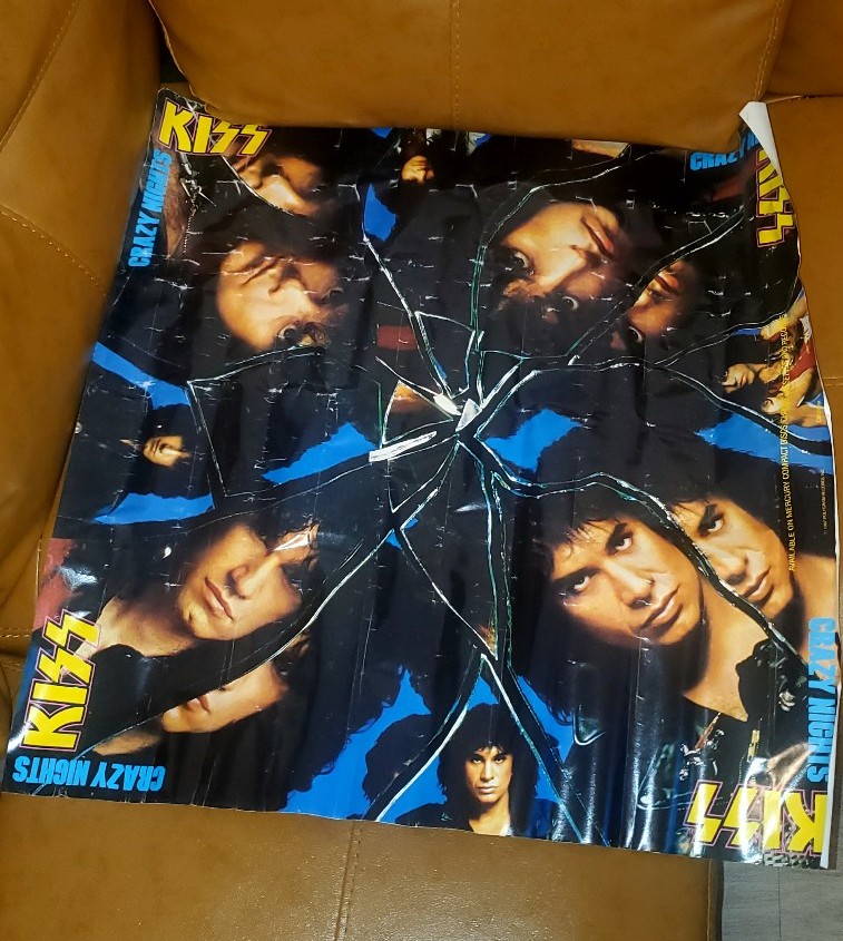 Vintage KISS Poster 1987